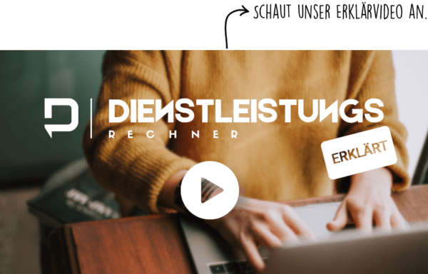 Anleitungsvideo Dienstleistungsrechner Beauty Branche